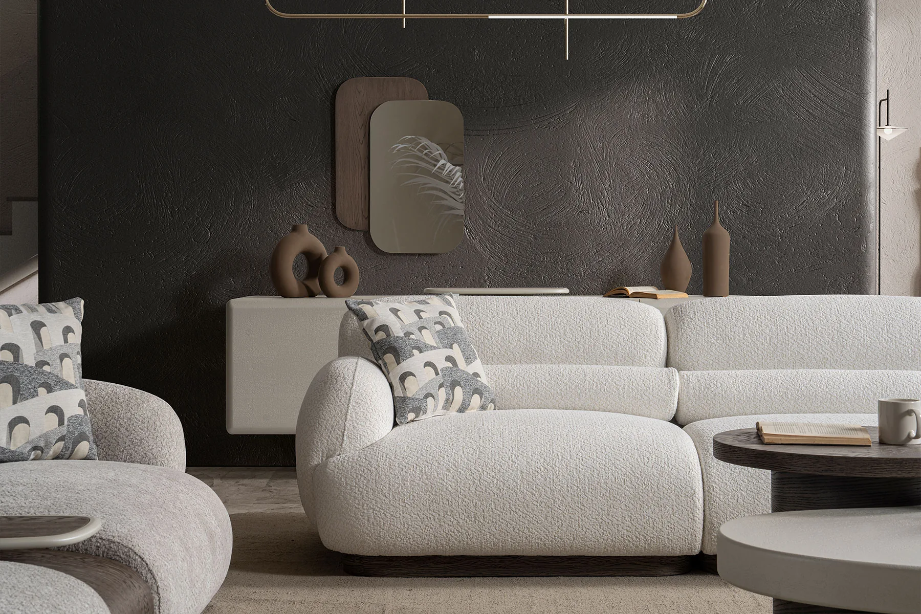 Image de l'ensemble canapés et fauteuils İstanbul
