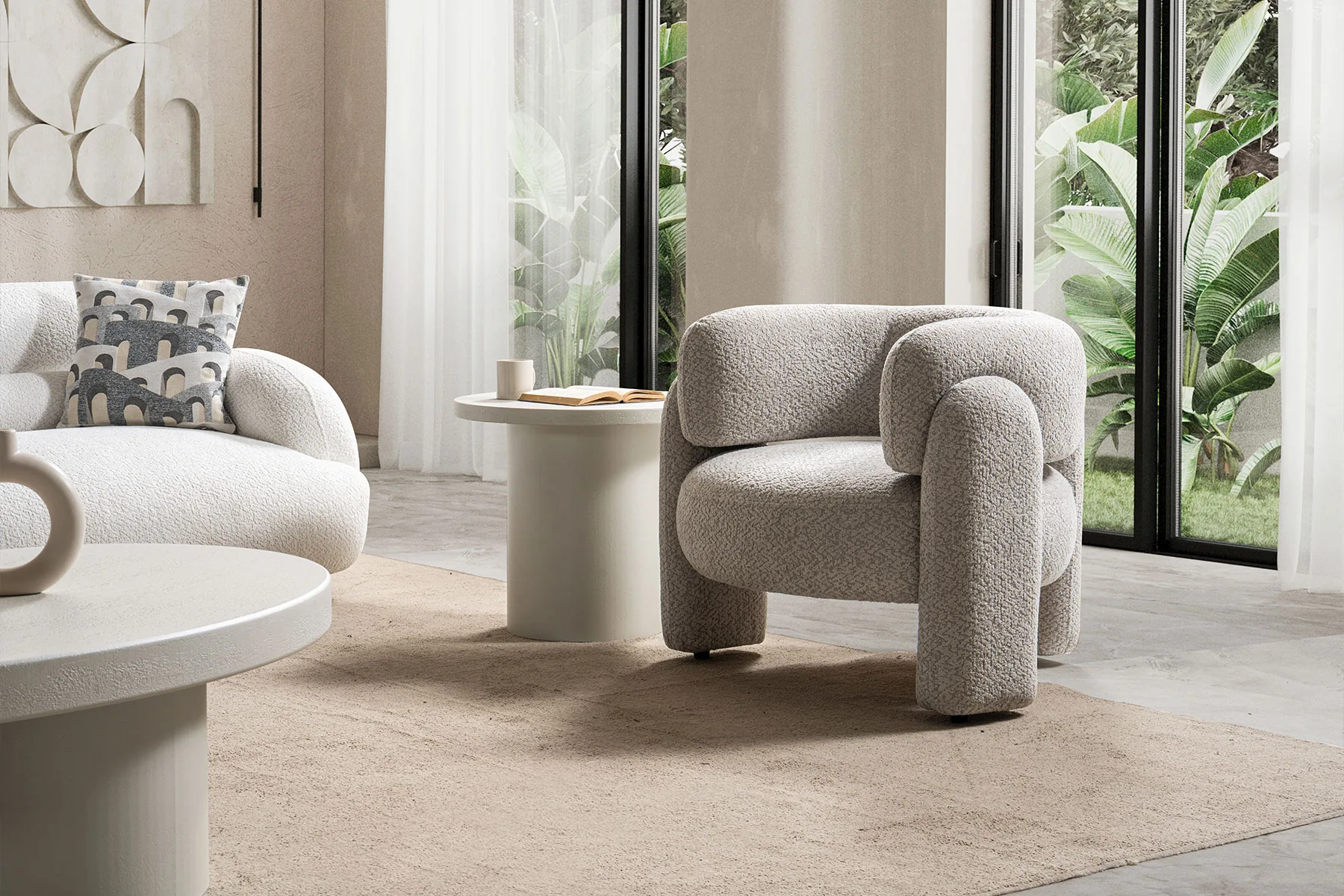 Image de l'ensemble canapés et fauteuils İstanbul